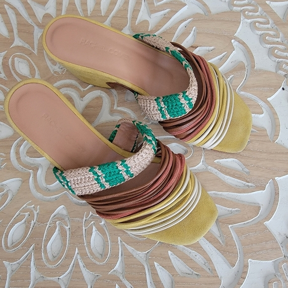 Rachel Comey TEJANI MULE - MULTI Strappy Sandal Sz 5.5 - Picture 7 of 8